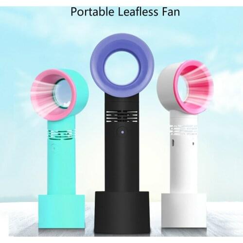 Leapcover Hold Fans Zero9usb Small Fans Mini- Nothing Leaf Charging Mute