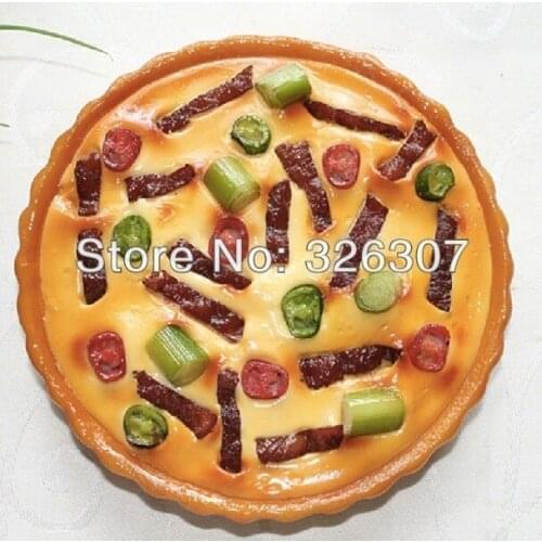 Artificial food model pizza customize Simulation food model 6 inch restaurant window display model samples Marinara Stufffed