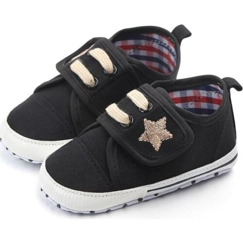 0-18M baby canvas shoes newborn baby girl antiskid shoes toddler breathable baby boy shoes infant baby moccasins