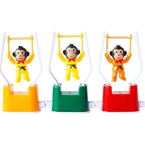 Novelty Monkey Animal Artistic Gymnastics Toy Spinning Money Toy Innovative Hanging Exercise Rotate Monkey Doll For Kids