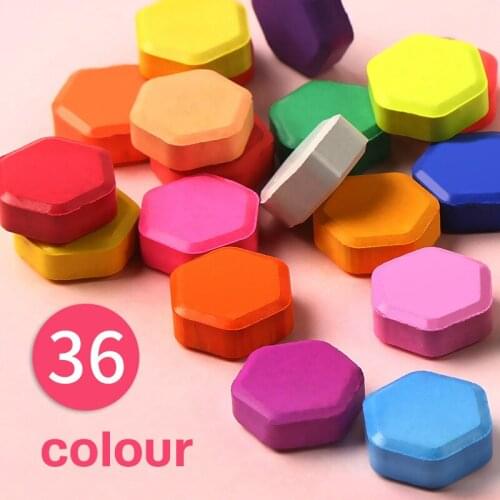 New 36 Colors Solid Watercolor Paint Set Painting Pocket Pigment Watercolor Drawing DOM668