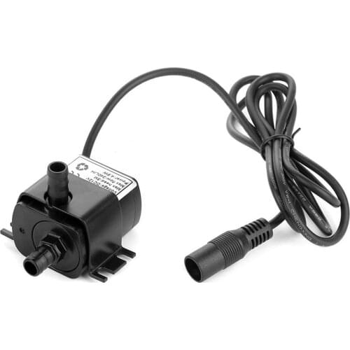 12 Volt Small Mini Submersible Water Pump for DIY Swamp Cooler PC CPU Water Cooling Fountain Water Fall 63 GPH