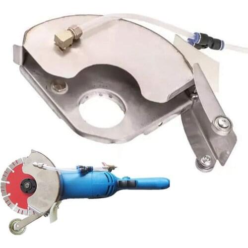 Universal Surface Cutting Dust Shroud For Angle Grinder Attachment Durable Double Atomizing Nozzle Dust Cover Collector Tool