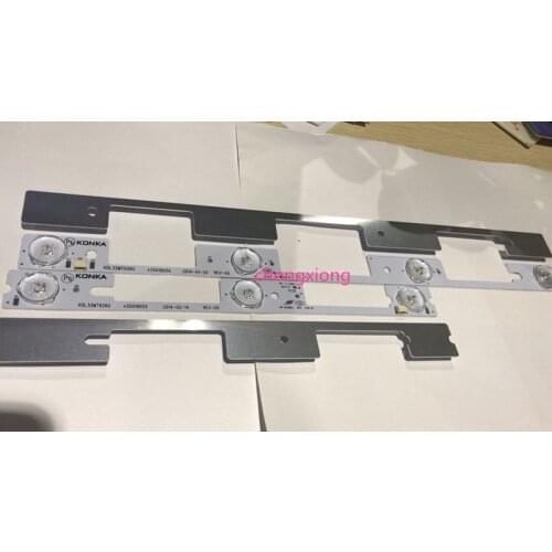 Led strips bar lights working for KDL32MT626U 35019055 35019056 4PCS*4LED+4PCS*3LED 1LED=6V