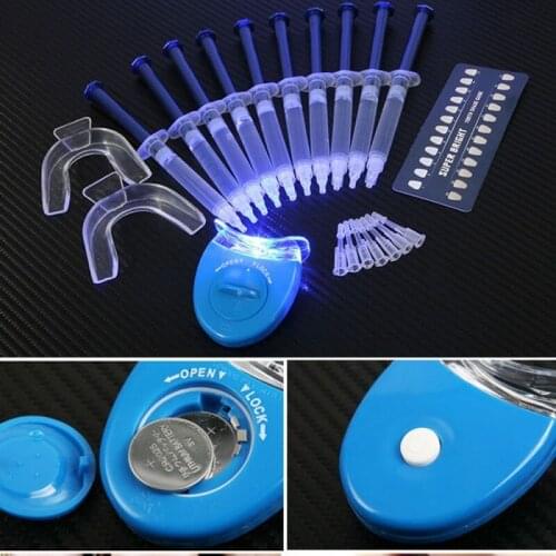 In Stock! 10PCS/Set Dental 44% Peroxide Teeth Whitening Kit Tooth Bleaching Gel Kit Brightening Dental Equipment Oral Hygiene