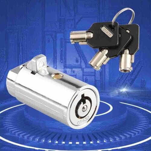 High Strength Zinc Alloy Drink Cylinder High Strength Vending Machine Lock & Keys Switch Spare Parts Accessories
