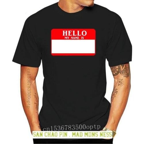 Hello My Name Is T-Shirt sticker hello my name hello my name is sticker hello clothing design my name is sticker my name