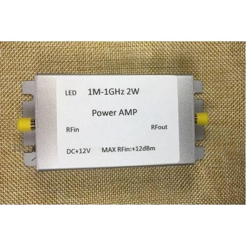 1M-1000MHz 2W Amplifier HF FM VHF UHF FM Transmit Broadband RF Amplifier