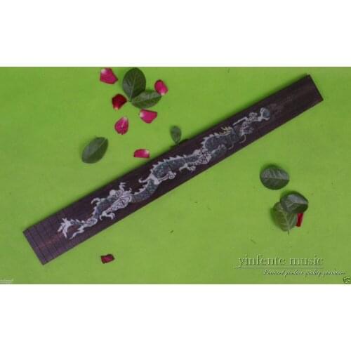 1pcs electric Guitar Fretboard 22 fret rose wood 24.75" Dragon inlay parts #81