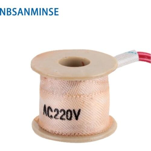1PC UD - 15 Water Valve Series Coil Electrical Solenoid Valve Coil AC220V , DC24V Voltage Lead Type Valve Coil Sanmin