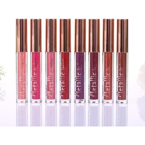 8 Color Lip Gloss Velvet Matte Natural Long-lasting Waterproof Lipstick No Fading Non-stick Lip Makeup Cosmetic TSLM1