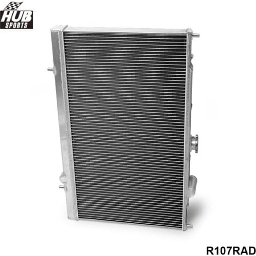 For Mitsubishi Lancer Evo 4 5 6 Aluminium Radiator Rad Upgrade 42mm Core Depth 2-Row HU-R107RAD