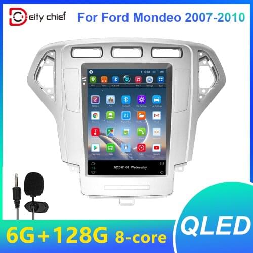 Car radio for Ford Mondeo mk4 2007 2008 2009 2010 GPS 2din navigation multimedia player Vertical screen