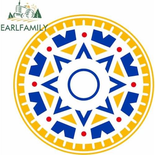 EARLFAMILY 13cm x 13cm for Plaza Del Sol Kissimmee Car Bumper Window Stickers Fashion Occlusion Scratch Car Accessories Decal