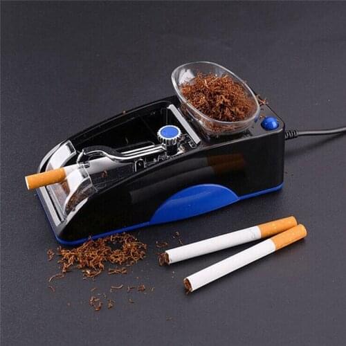 Electric Automatic Cigarette Rolling Machine Rechargeable Tobacco Injector Maker Roller DIY Smoking Tool Cigarette Accessories
