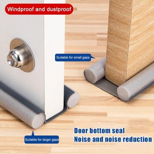 Household 95cm Door Bottom Sealing Strip Flexible Guard Sealer Door Stopper GQ
