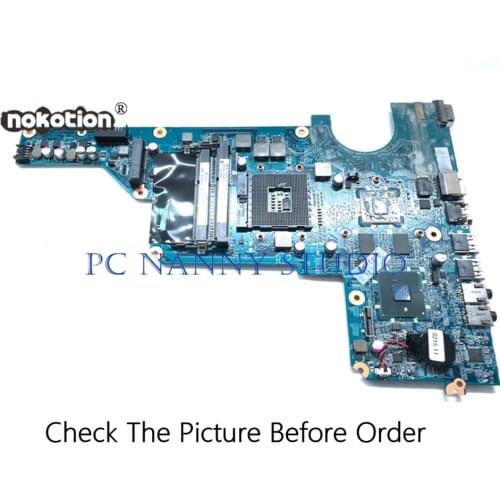 PANANNY For HP G4 G6 G7 Mainboard DA0R12MB6E0 HM55 636372-001 DDR3 Laptop Motherboard tested