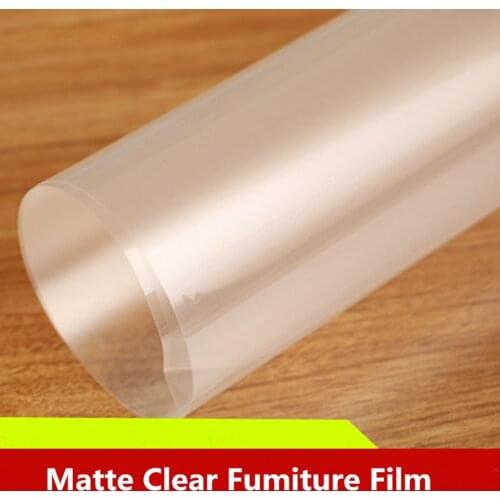 Sunice 8mil Matte Clear Furniture Protective Film Scratch Resist Oil-proof Film Table Marble Wrap Vinyl Many Size for choosen