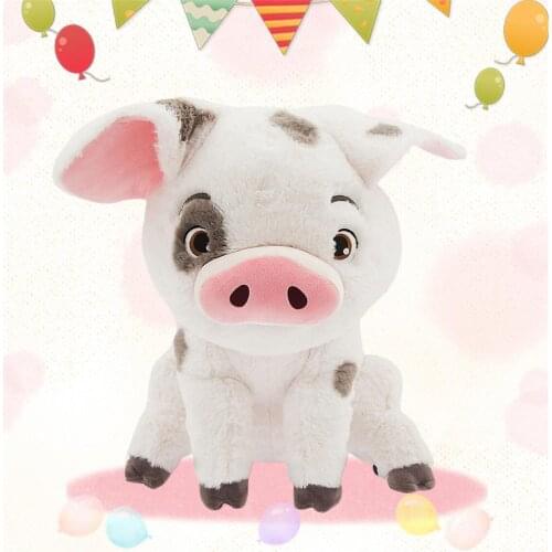 22cm Moana Pet Pig Pua Stuffed Animals Plush Toy Cute Soft Simulation Cartoon Doll For Kids Birthday Christmas Gift