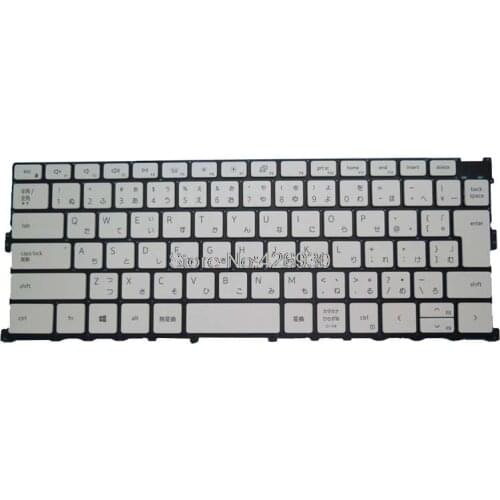 Laptop JP Keyboard For DELL For XPS 13 9300 9310 P117G 102-19B90LHA02 G1DL19B91J-COX1190621000C Japanese JA white with backlit