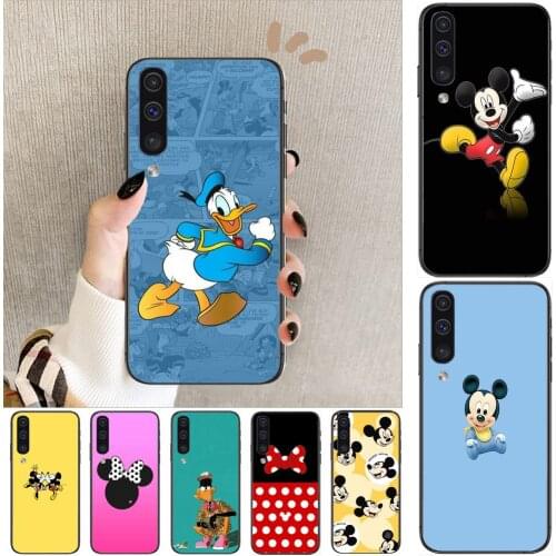 New 2021 cute phone case disney mickey bear dog Phone cover hull For SamSung Galaxy S8 S9 S10E S20 S21 S5 S30 Plus S20 fe 5G Lit