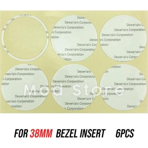 NEW High Quality Japan Dexerials Adhesive Rings Sticker Double Sided Fashion Tape Fit For 38mm Bezel Insert Ring Sub Diver SKX