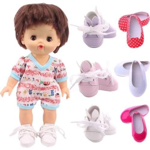 New Doll Shoes Fit 28 Cm Nenuco Doll Nenuco y su Hermanita Sneakers&Rabbit Shoes Doll Accessories For Our Generation Girl`s Toy