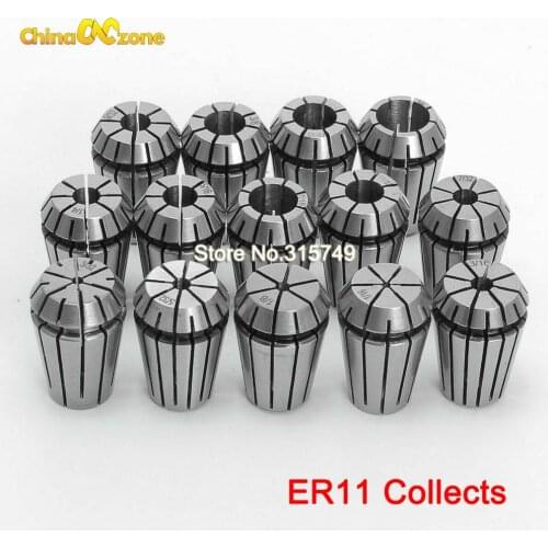 ER11/ER20 Collet Chuck Set 1mm to 13mm for CNC Milling Lathe Tool Engraving Machine Spindle Motor