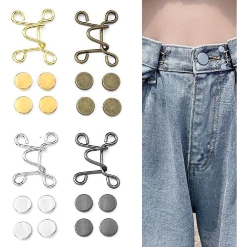 27/32mm Nail-Free Adjustable Snap Button Without Nail Set for Jeans Pants Tightness Adjustment dropShipping 2020 new