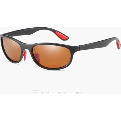 Small Shield Shade Sports Outdoor Tr90 Polarized Sunglasses Custom Made Myopia Minus Prescription Polarized Lens -1To-6