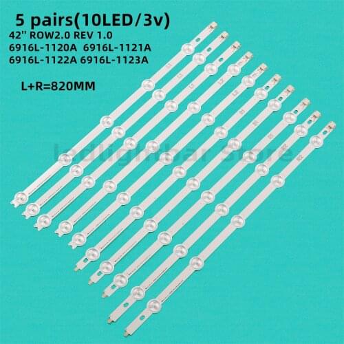 100%NEW LED backlight forLG 42" ROW2.0 REV 1.0 TV 6916L-1120A 42LA615V ,42LA6200 , 42LA620V , 42LN613V , 42WL30MS-D , 42LA6130