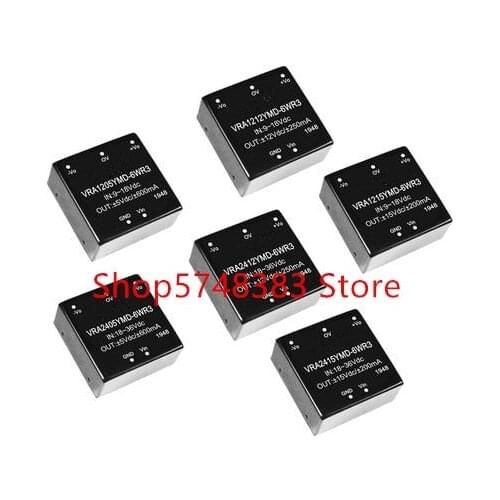 VRA1205YMD-6WR3 VRA1212YMD-6WR3 VRA1215YMD-6WR3 VRA2405YMD-6WR3 VRA2415YMD-6WR3 VRA2412YMD-6WR3