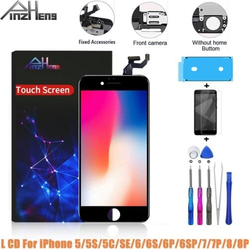 AAAA Screen LCD For iPhone 5 5C SE 5S 6 6S 7 8 Plus Display Full Assembly Digitizer No Dead Pixel 3D Touch Replacement LCD