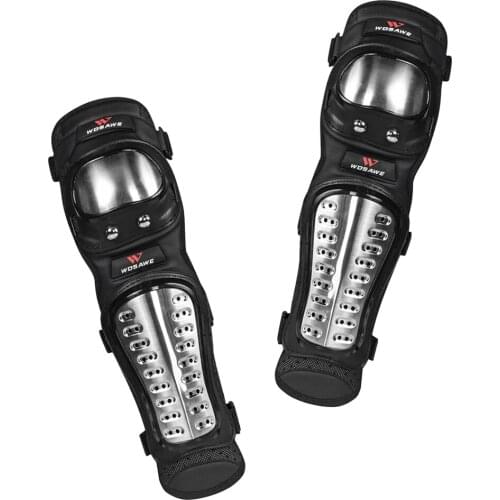 1 Pair Motorcycle Knee Pad Motocross Knee Guards Motorbike Protection Knee Motor-Racing Guards Safety Gears Race Brace Durable