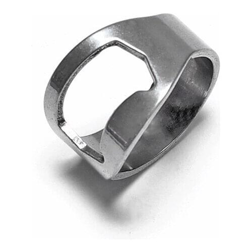 1 pc High Quality Creative Stainless Steel Finger Ring Beer Bottle Opener Beer Bar Tool Ring Openers