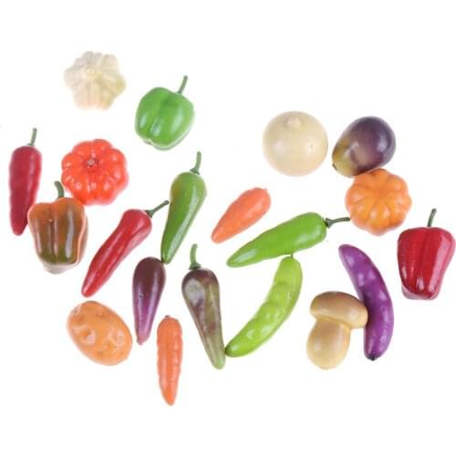 10PCS Kids Vegetables Toy Pretand Play Fruit Toy Food Game For Girls And Boys Kitchen Toys Kids Kitchen Miniature Random