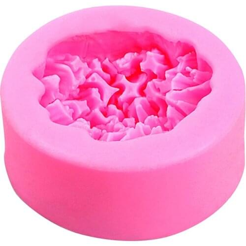 3D Flower Bloom Carnations Shape Mold Silicone Fondant Decorating For Homemade Cake Chocolate Cupcake Soap Candle DIY Tools