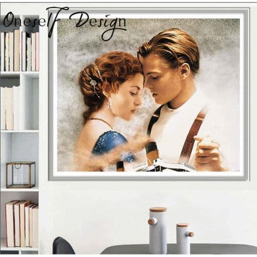 5D Diamond Painting Full Square The Titanic LOVER Diamond Mosaic Sale Diamond Embroidery Full Set Diamond Mosaic Gift TO LOVER