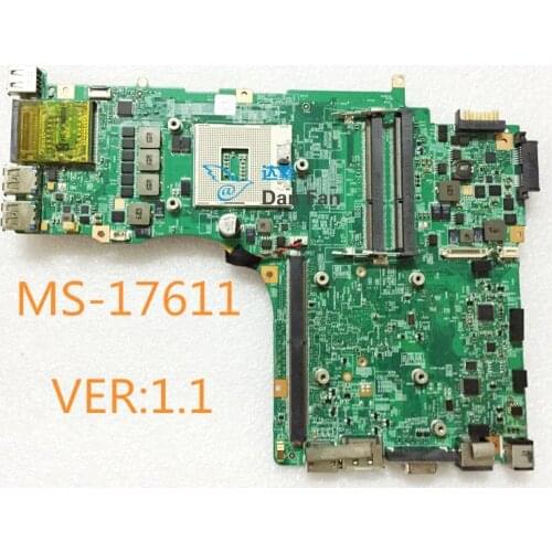 For MSI GT780DXR GT780 Laptop Motherboard MS-17611 VER:1.1 Mainboard 100%tested fully work