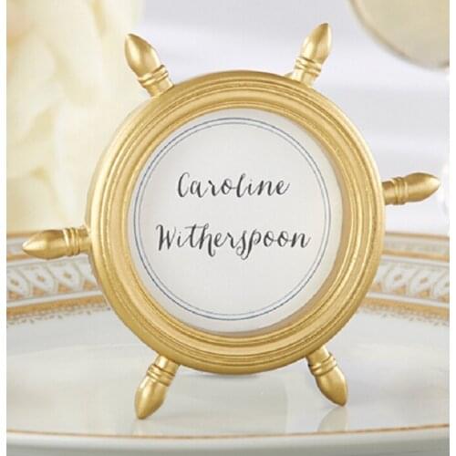 10pcs Steering Wheel Helm Mini Photo Frame For Wedding Baby Shower Party Christmas Birthday Favor Gift Souvenir
