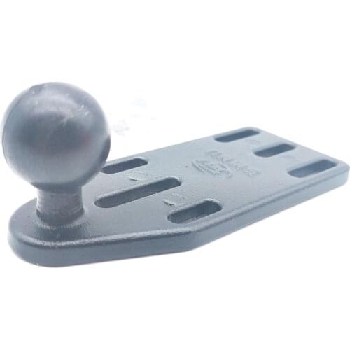 Motorcycle Brake / Clutch Reservoir Cover Mount Base 1 inch Ball for hero camera