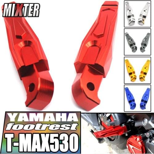Motorcycle Rear Foot Pegs Rests Passenger Footrests Pedal For Yamaha T-MAX500 T-MAX 530 TMAX530 SX DX 2012-2019 T-MAX530 '12-'19