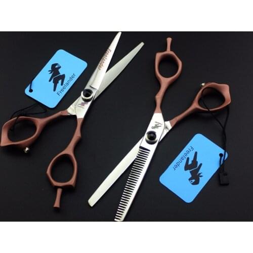 New Professional 6 Inch Pet Dog Grooming Scissors Set Pet Clipper Straight Thinning Shears