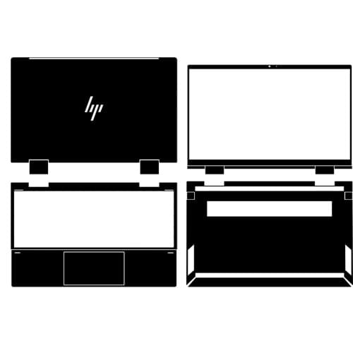 KH Carbon fiber Laptop Sticker Skin Decals Cover Protector Guard for HP ENVY X360 13AYD058AU 13.3"