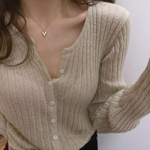 VENTFILLE 925 Sterling Silver Small Round Beads Heart Necklace for Women Simple Temperament Chain Party Jewelry Wholesale