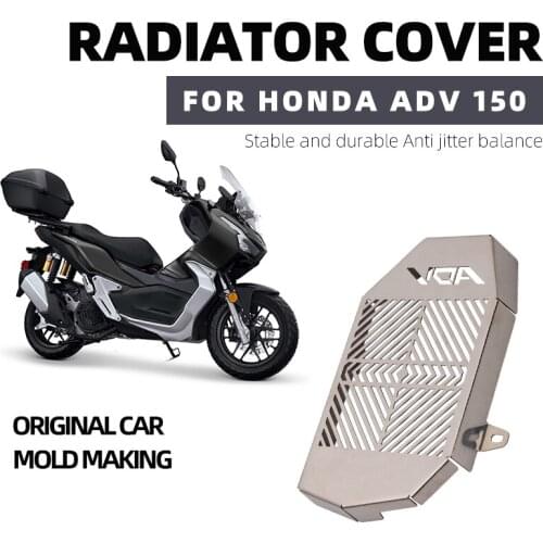 For HONDA ADV150 ADV 150 2019-2021 Motorcycle Accessories Radiator Grille Guard Grill Protector Cover Tank Cooler Cap