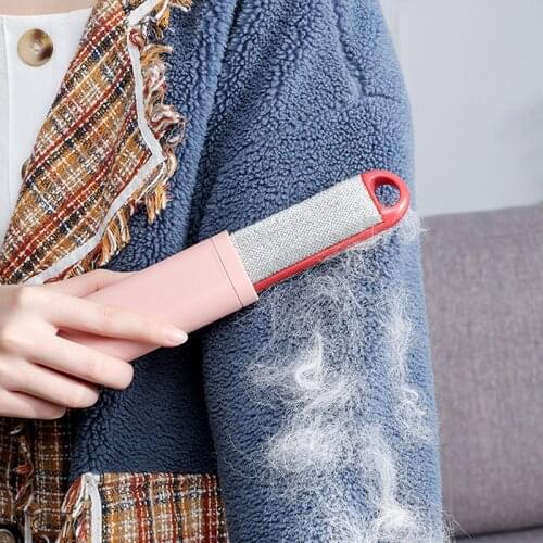 Pet Cat Puppy Grooming Comb Electrostatic Hair Removal Brush Clothes Dust Hair Removing Brush Portable Sticking Device For Home