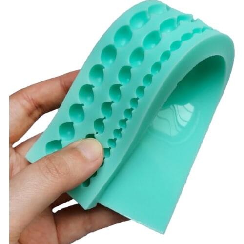 Long Pearl Necklace Flower Lace Fondant Silicone Mold Sugar Mould Decoration Chocolate Tools DIY Baking Tool Kitchen Accessories