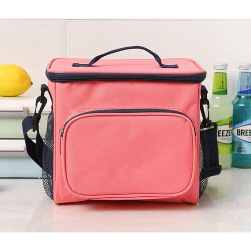 Lunch Bag With Heat Insulation New Insulation Storage Bag Food Door Tote Bag Oxford Travel Essential Picnic Bag Food Storage Bag