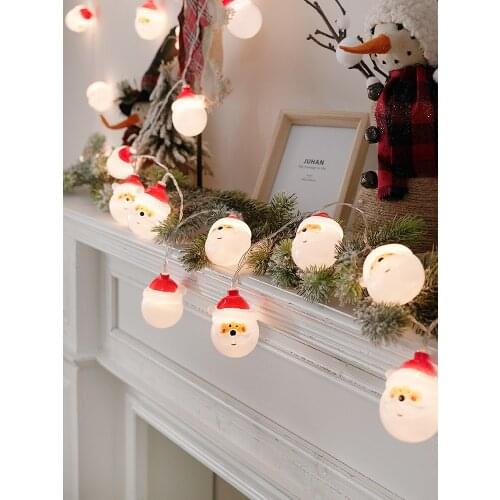3M 2M snowman led fairy string lights santa led Christmas light home garden indoor party wedding Christmas decoration light